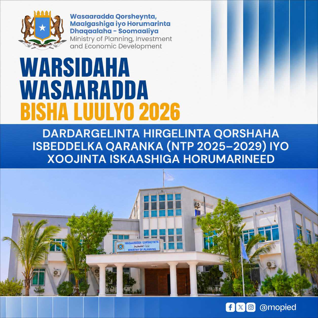 Warsidaha Bisha Luulyo 2026